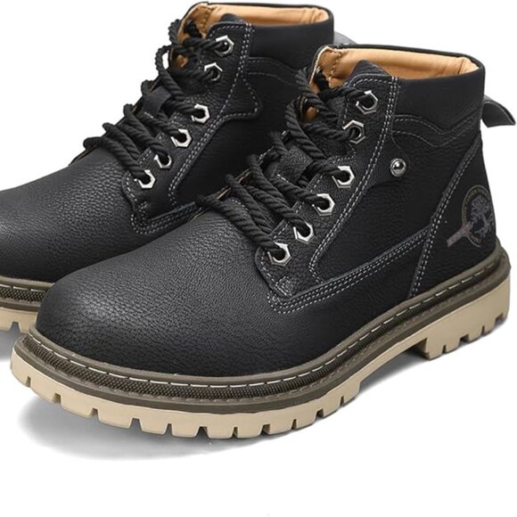 Men\'s Leather Chukka Boots | Lace-Up Ankle Boots for Men | Casual Comfort Boots